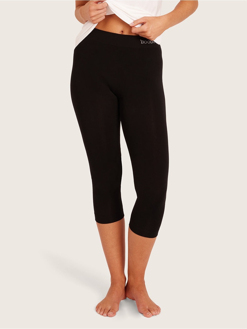 NWT | Boody | Base Layer 3/4 Leggings | Black | M - Picture 4 of 4